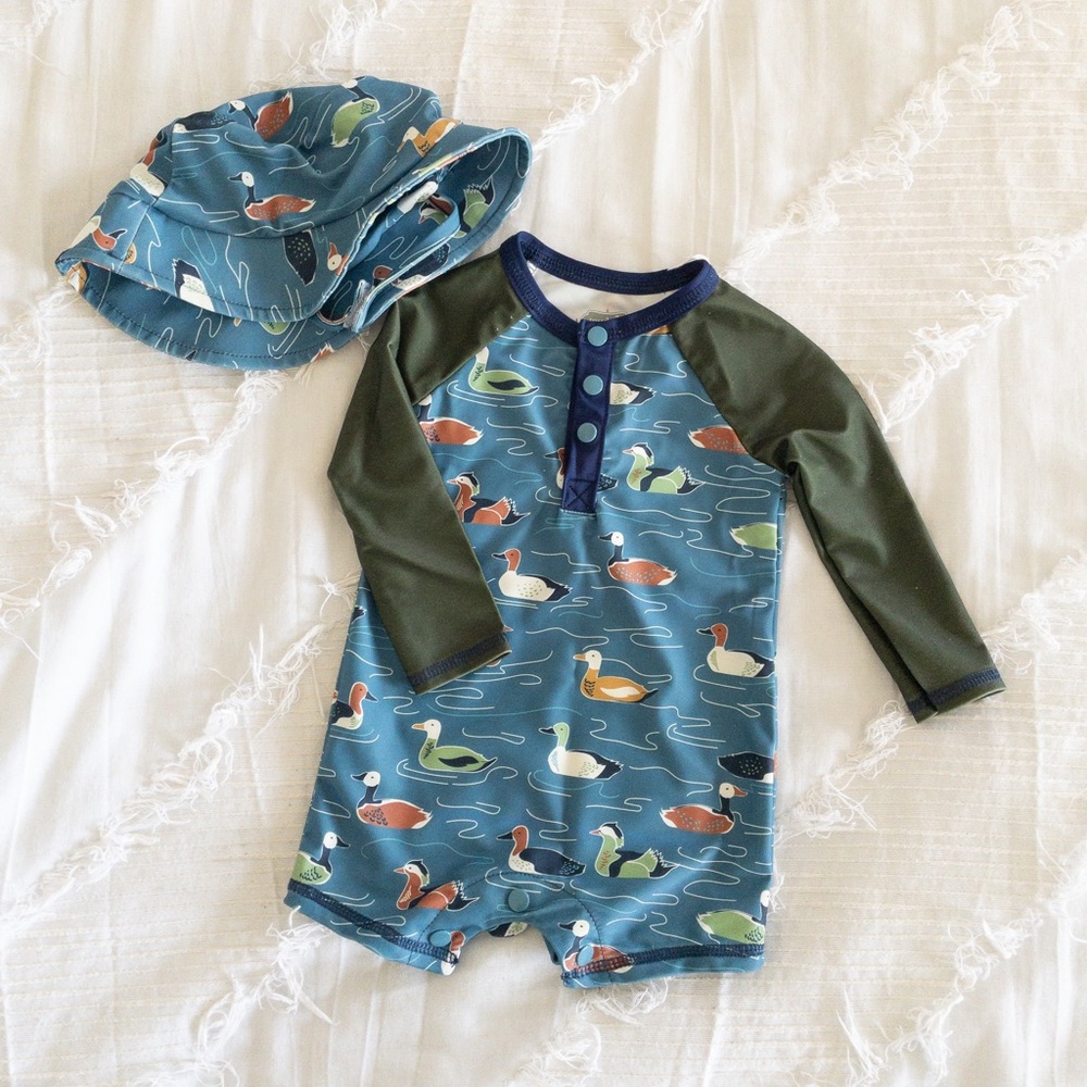 mudpie | baby boy swimsuit
